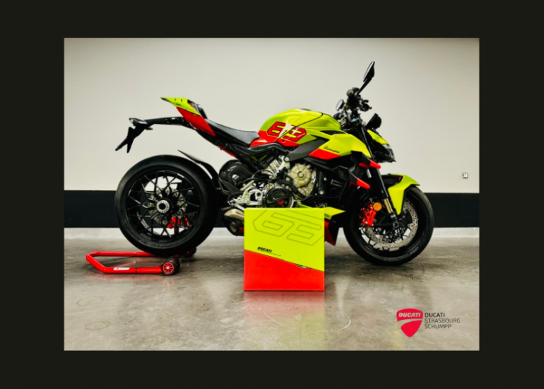 DUCATI STREETFIGHTER V4 LAMBORGHINI N° 379/630 - ECKBOLSHEIM (STRASBOURG OUEST)