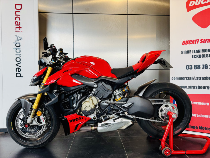 DUCATI STREETFIGHTER V4S / V4 S / V 4S / V 4 S - 6500€ D'OPTIONS - ECKBOLSHEIM (STRASBOURG OUEST)