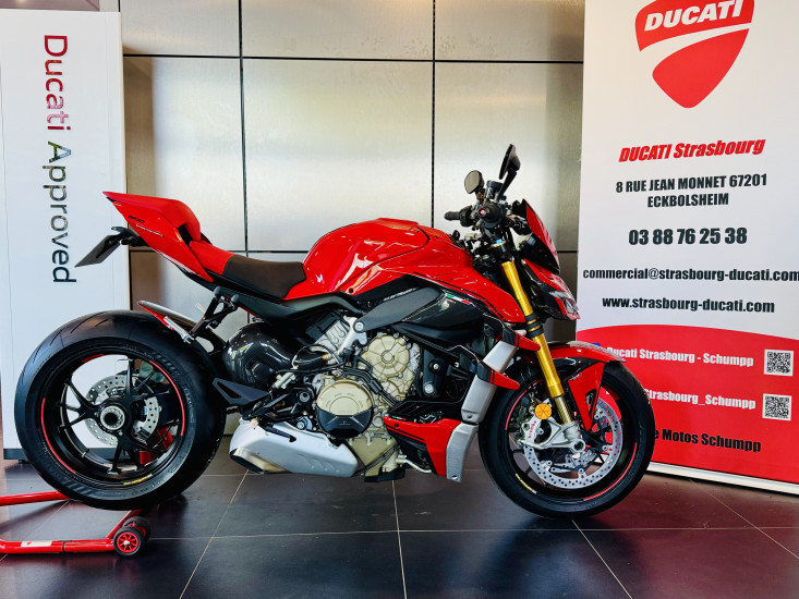 DUCATI STREETFIGHTER V4S CARBONE - UNIQUE - ECKBOLSHEIM (STRASBOURG OUEST)