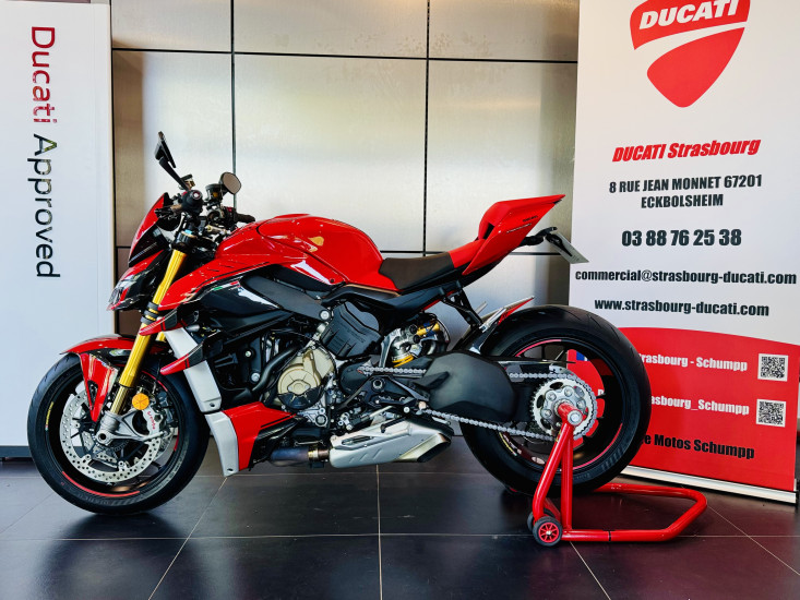 DUCATI STREETFIGHTER V4S CARBONE - UNIQUE - ECKBOLSHEIM (STRASBOURG OUEST)