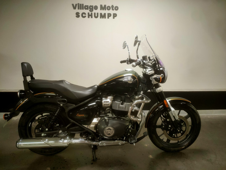 ROYAL ENFIELD SUPER METEOR 650 INTERSTELLAR  / COMME NEUVE / 260Km - ECKBOLSHEIM (STRASBOURG OUEST)