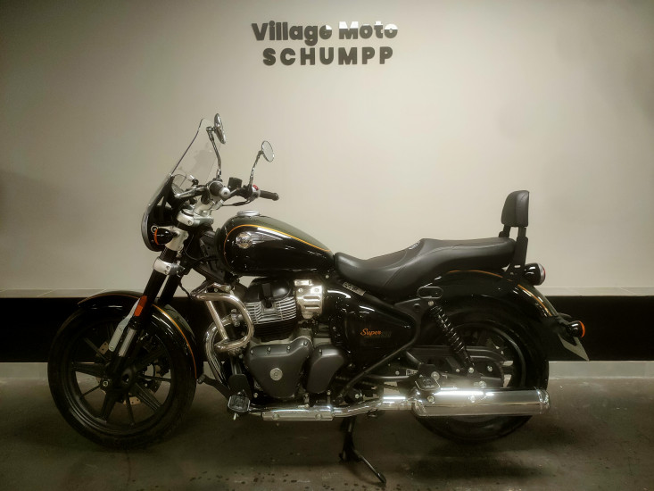 ROYAL ENFIELD SUPER METEOR 650 INTERSTELLAR  / COMME NEUVE / 260Km - ECKBOLSHEIM (STRASBOURG OUEST)