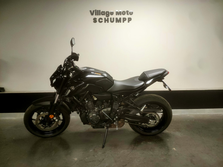 YAMAHA MT-07 PURE BLACK / PACK SPORT / 1150km - ECKBOLSHEIM (STRASBOURG OUEST)