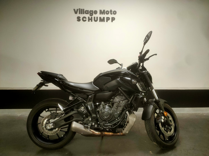 YAMAHA MT-07 PURE BLACK / PACK SPORT / 1150km - ECKBOLSHEIM (STRASBOURG OUEST)
