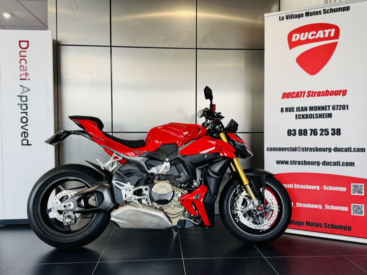 DUCATI STREETFIGHTER V4S NOMBREUSES OPTIONS - ECKBOLSHEIM (STRASBOURG OUEST)