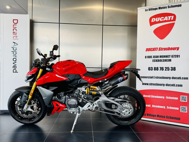 DUCATI STREETFIGHTER V2S LIGNE TERMIGNONI - ECKBOLSHEIM (STRASBOURG OUEST)