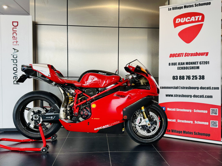 DUCATI 999R N° 565 - MOTO DE PASSIONNE - LISTE D'OPTIONS INCROYABLE - ECKBOLSHEIM (STRASBOURG OUEST)