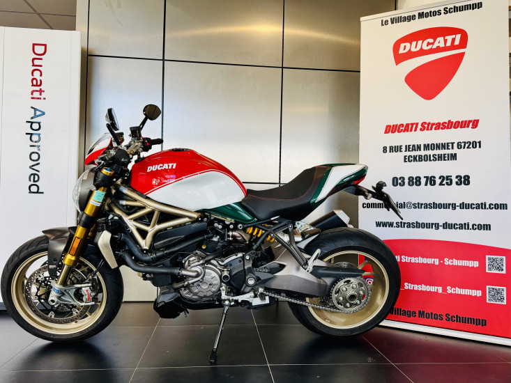 DUCATI MONSTER 1200S 25EME ANNIVERSAIRE / 25° ANNIVERSARIO / ANNIVERSARY 1200 S - ECKBOLSHEIM (STRASBOURG OUEST)