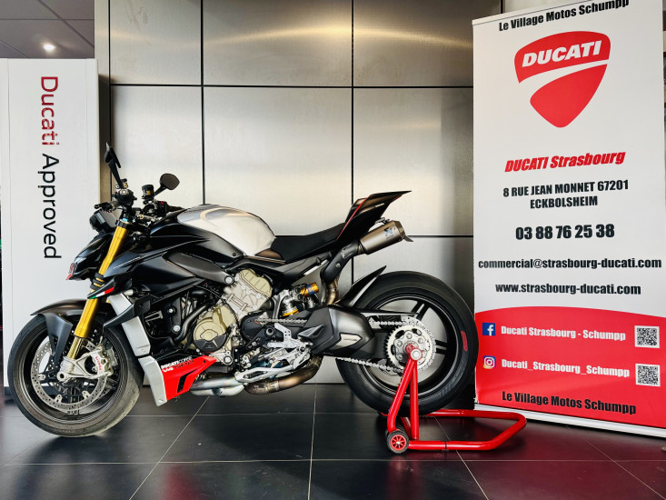 DUCATI STREETFIGHTER V4 SP2 - +10000€ D'ACCESSOIRES - SUPERBE - ECKBOLSHEIM (STRASBOURG OUEST)