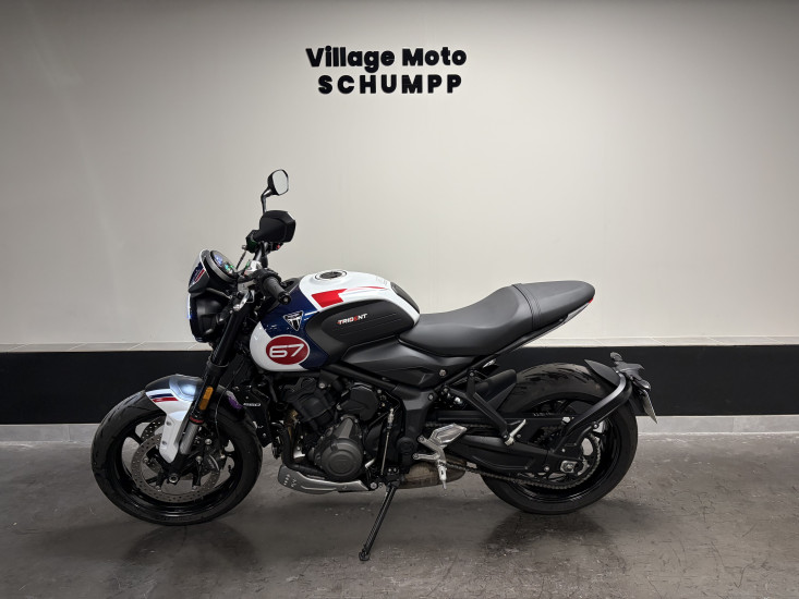 TRIUMPH TRIDENT 660 TRIBUTE / 2024 / 4624 KM / VERSION A2 - ECKBOLSHEIM (STRASBOURG OUEST)