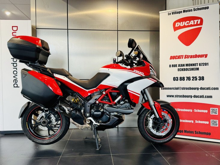 DUCATI MULTISTRADA 1200 PIKES PEAK + BAGAGERIE - ECKBOLSHEIM (STRASBOURG OUEST)
