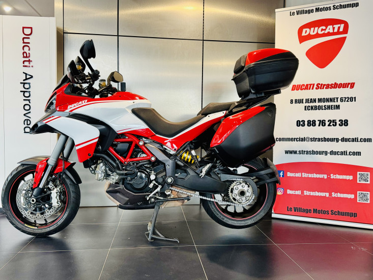 DUCATI MULTISTRADA 1200 PIKES PEAK + BAGAGERIE - ECKBOLSHEIM (STRASBOURG OUEST)