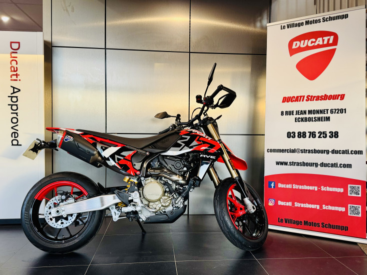 DUCATI HYPERMOTARD 698 MONO RVE - LIGNE TERMI - KIT RABAISSEMENT - ECKBOLSHEIM (STRASBOURG OUEST)