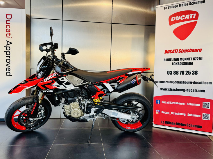DUCATI HYPERMOTARD 698 MONO RVE - LIGNE TERMI - KIT RABAISSEMENT - ECKBOLSHEIM (STRASBOURG OUEST)
