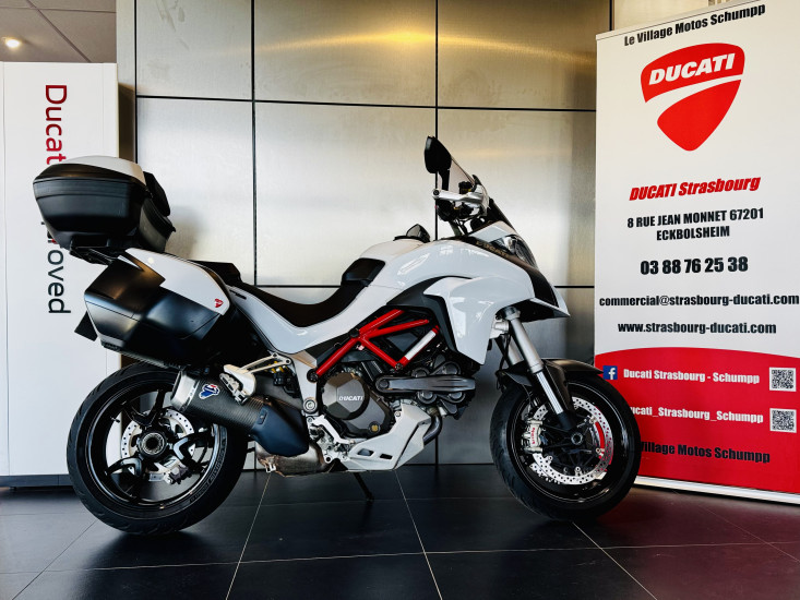 DUCATI MULTISTRADA 1200 S - BAGAGERIE COMPLETE - TERMI - CARBONE - ECKBOLSHEIM (STRASBOURG OUEST)