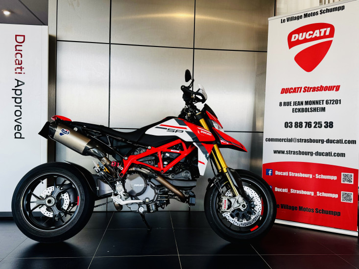 DUCATI HYPERMOTARD 950 SP - LIGNE TERMIGNONI - NOMBREUX ACCESSOIRES - ECKBOLSHEIM (STRASBOURG OUEST)