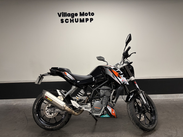 KTM Duke 125 / 12747km / Silencieux Akrapovic - ECKBOLSHEIM (STRASBOURG OUEST)
